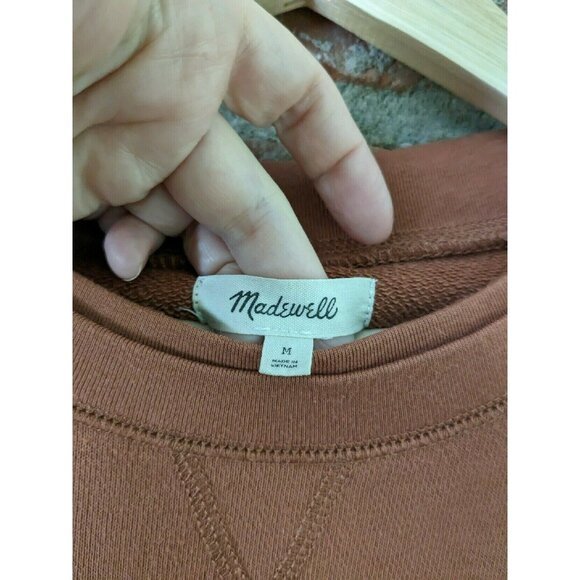 Madewell Bow Embroidered Double-Crewneck Sweatshirt - Picture 5 of 5